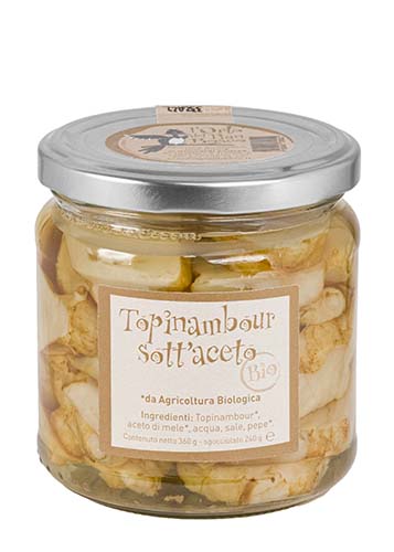 Organic Pickled Jerusalem Artichoke